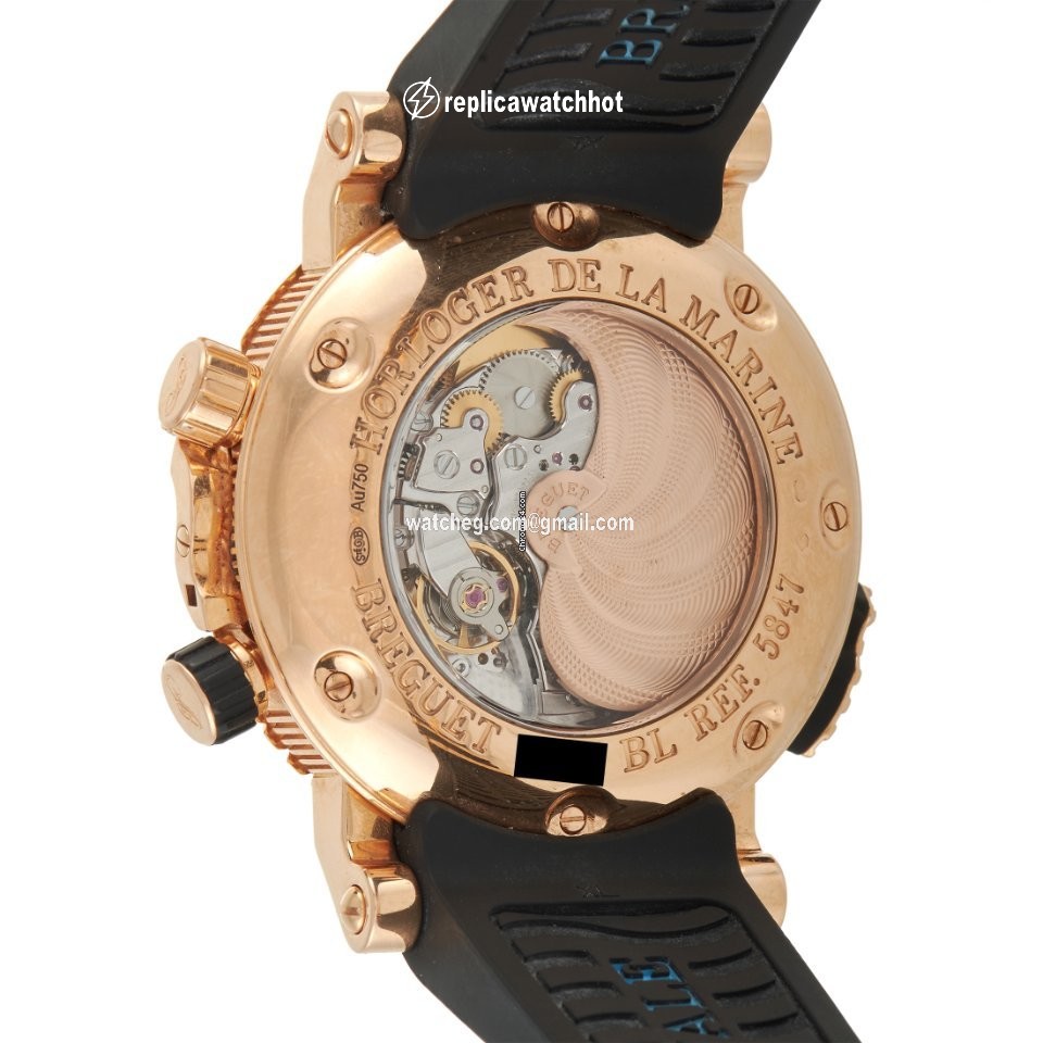 Breguet Marine Mens watch Unisex Automatic Rose gold 5847BRZ25ZV 2