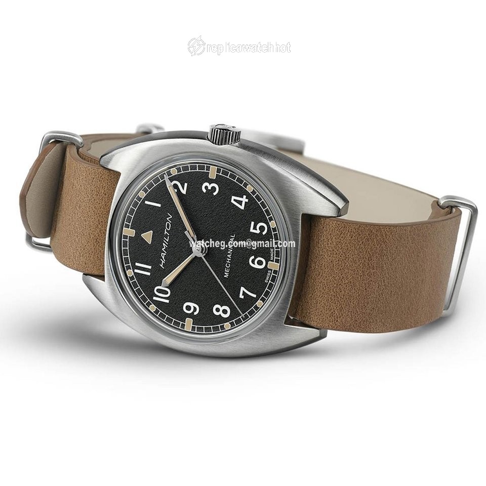 Hamilton Khaki Pilot Pioneer Mens watch Unisex Automatic Steel H76419531 2