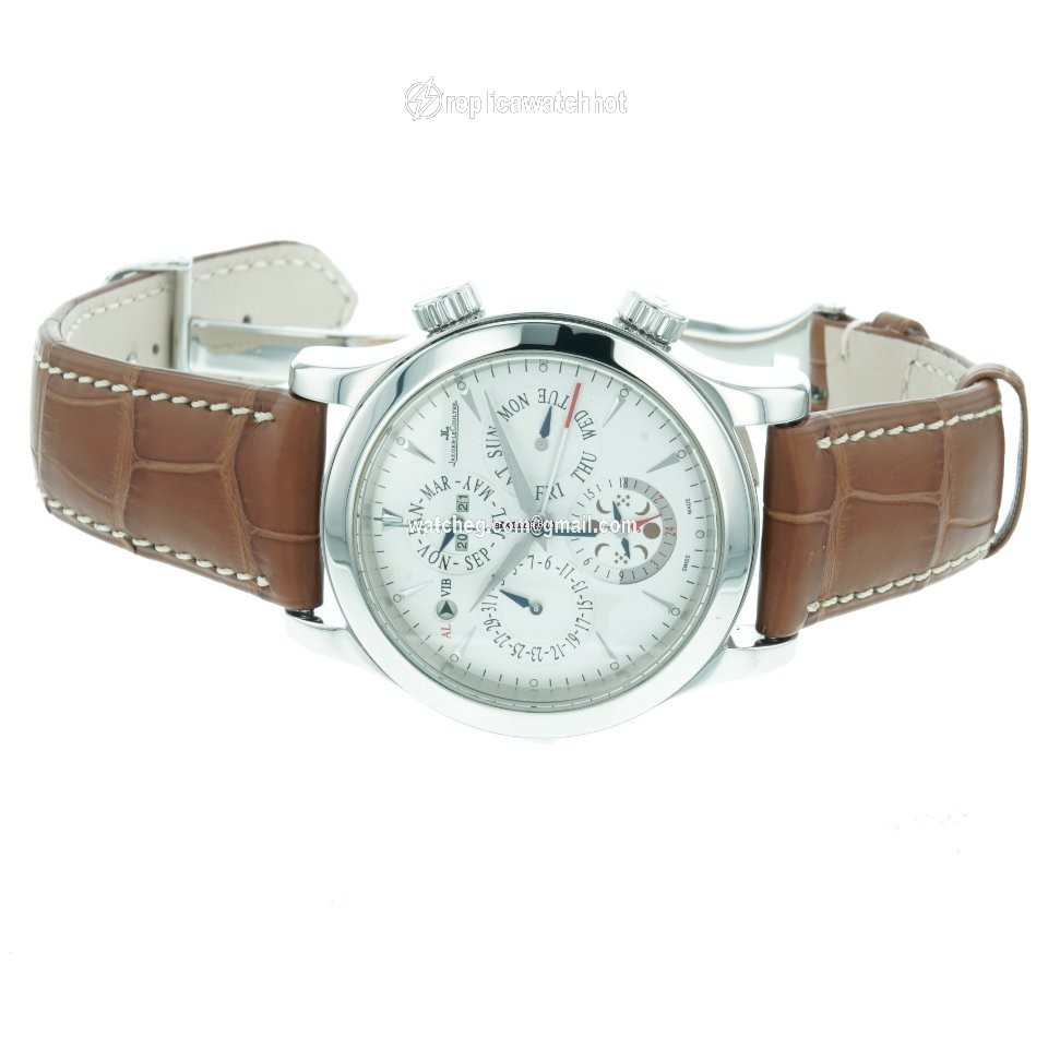 Jaeger-LeCoultre Master Grand Reveil Mens watch Unisex Automatic Steel 163842A  149.8.95 2