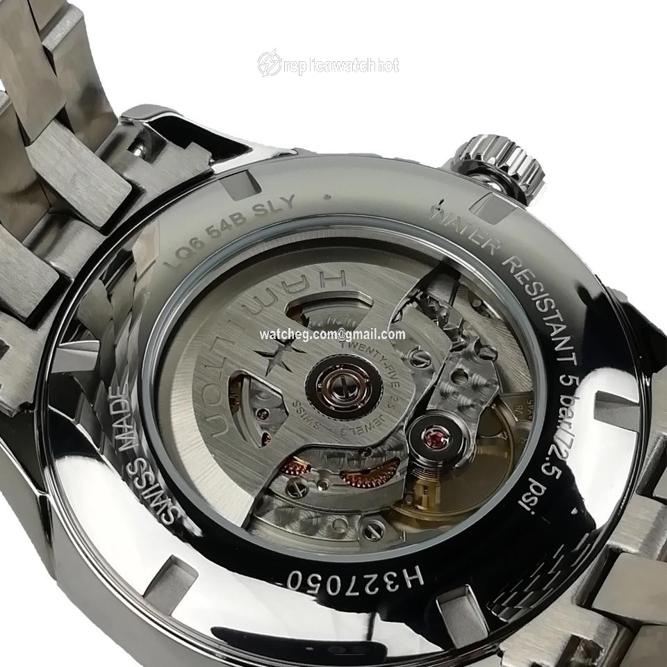 Hamilton Jazzmaster Open Heart Mens watch Unisex Quartz Steel H32705142 2