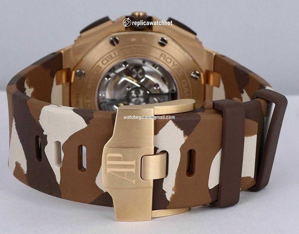 Audemars Piguet Royal Oak Offshore Chronograph Mens watch Unisex Automatic Rose gold 26401RO.OO.A087CA.01 2