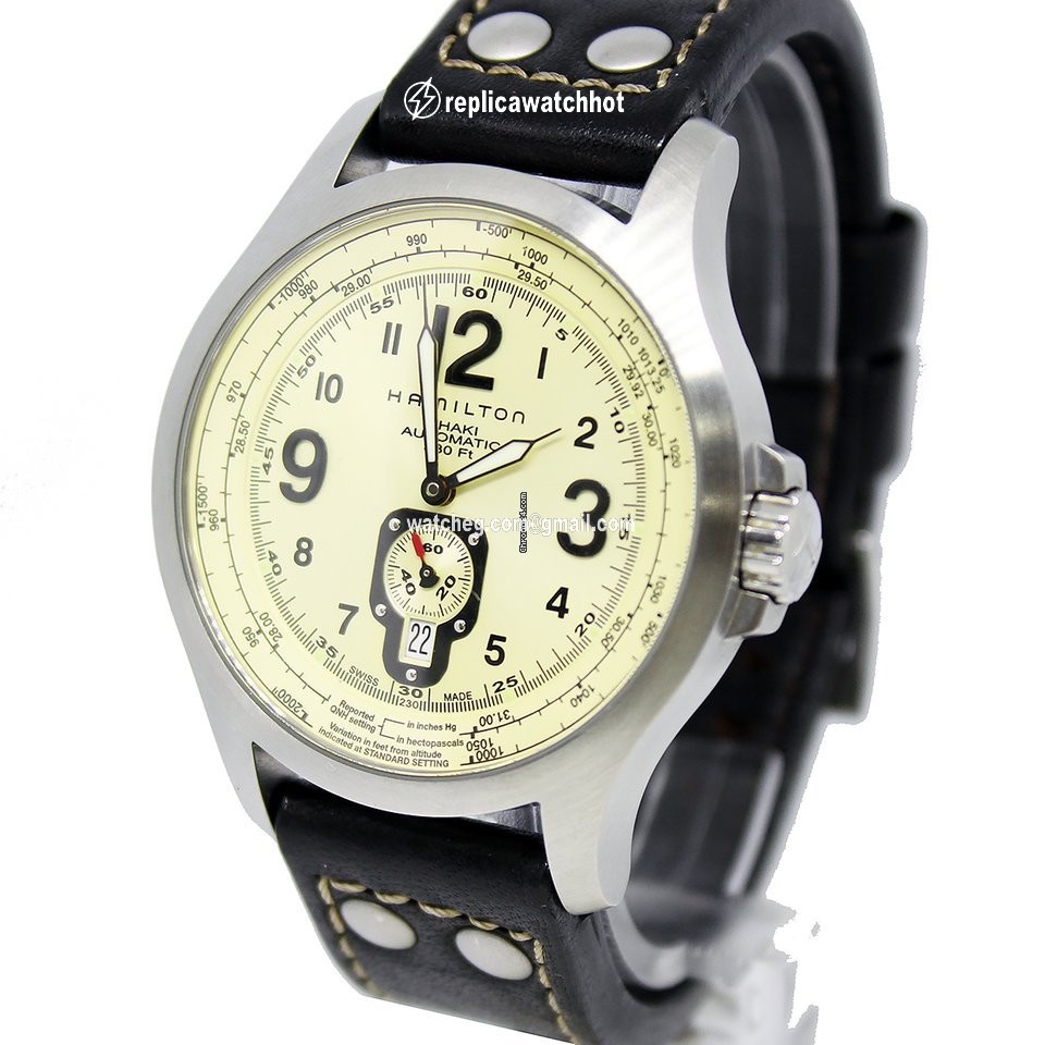 Hamilton Khaki Aviation Mens watch Unisex Automatic Steel H76515523 2