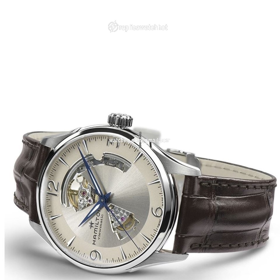 Hamilton Jazzmaster Open Heart Mens watch Unisex Automatic Steel H32705521 2