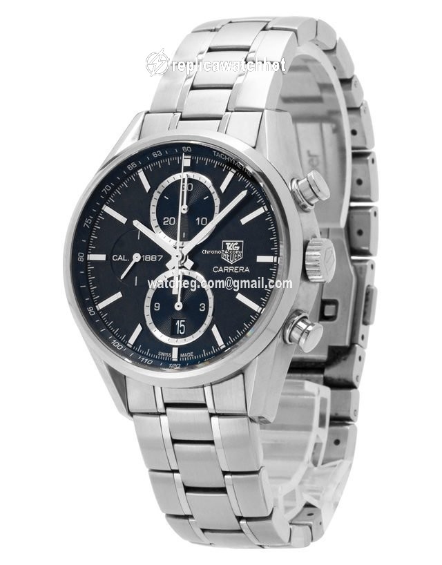 TAG Heuer Carrera Calibre 1887 Mens watch Unisex Automatic Steel CAR2110.BA0724 2