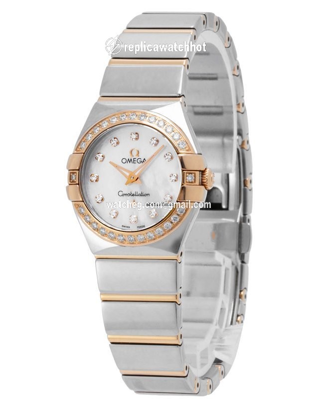 Omega Constellation Quartz Mens watch Unisex Quartz Steel 123.25.24.60.55.005 2