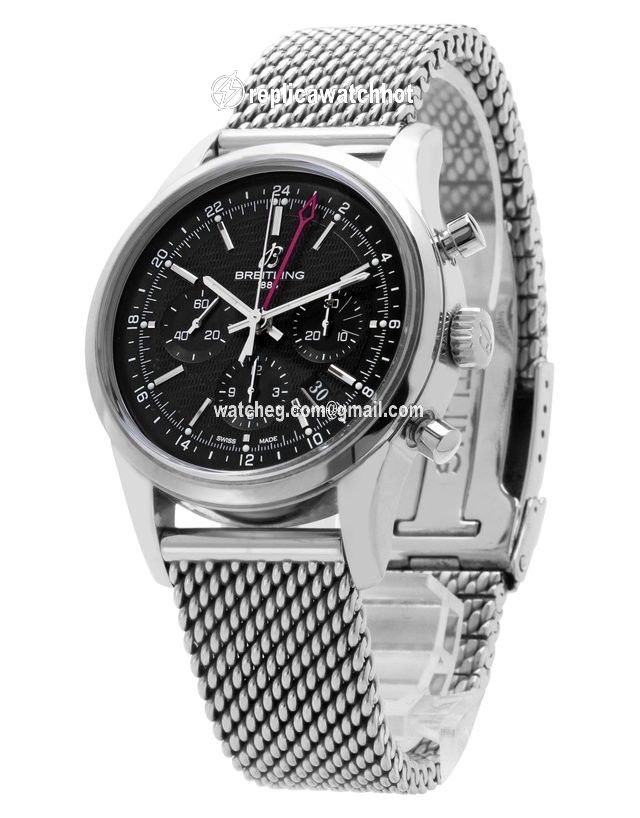 Breitling Transocean Chronograph GMT Mens watch Unisex Automatic Steel AB045112.BC67.154A 2