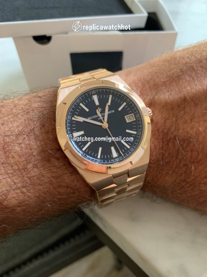 Vacheron Constantin Overseas Mens watch Unisex Automatic Rose gold 4500V 110R-B705 2