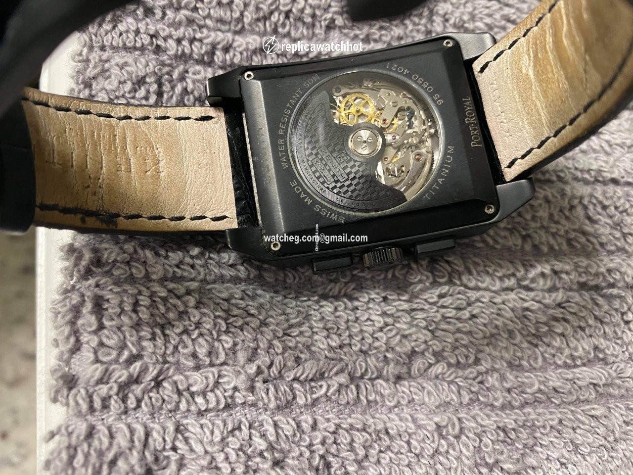 Zenith Port Royal Mens watch Unisex Automatic Titanium 95.0550.4021.77.C550 2