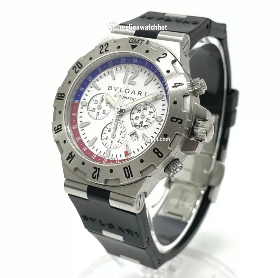 Bulgari Diagono Mens watch Unisex Automatic Steel GMT40SFB 2