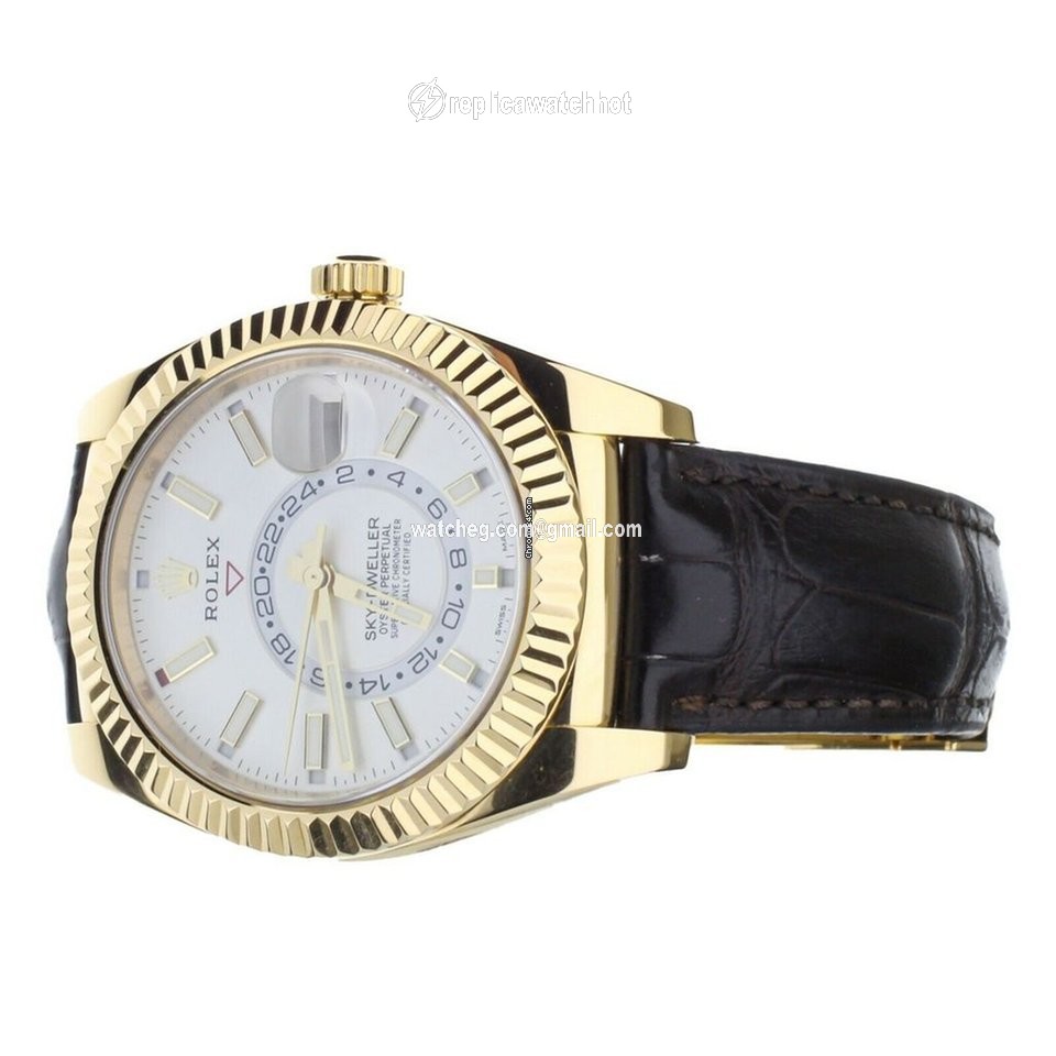 Rolex Sky-Dweller Mens watch Unisex Yellow gold Automatic 326138 2