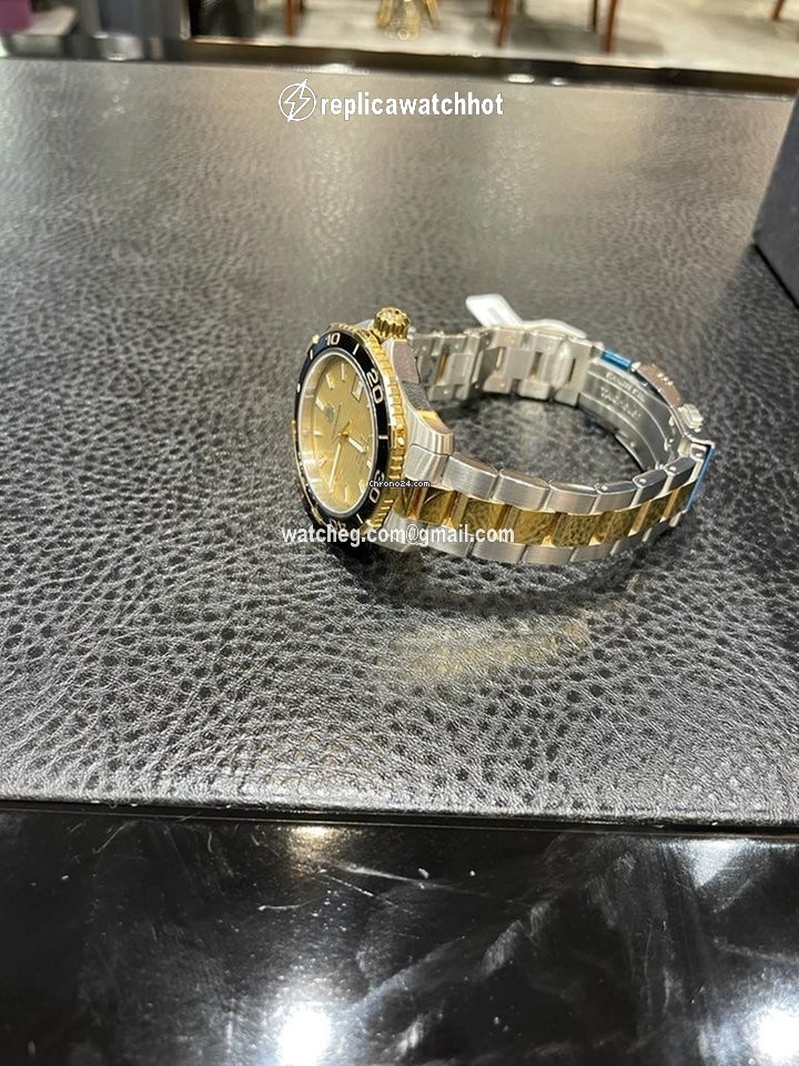 TAG Heuer Aquaracer 500M Mens watch Unisex Automatic Gold Steel WAK2121.BB0835 2