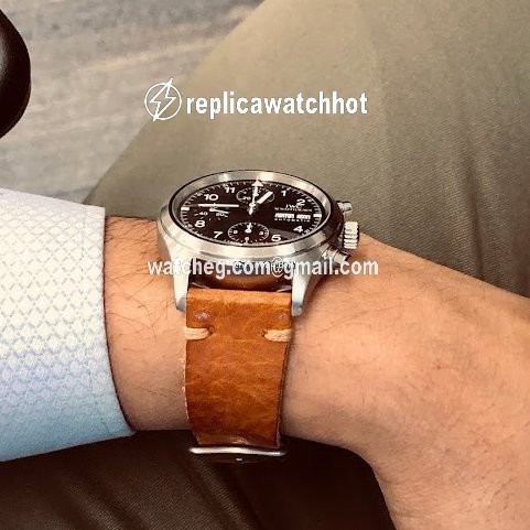 IWC Pilot Chronograph Mens watch Unisex Automatic Steel IW3706 2