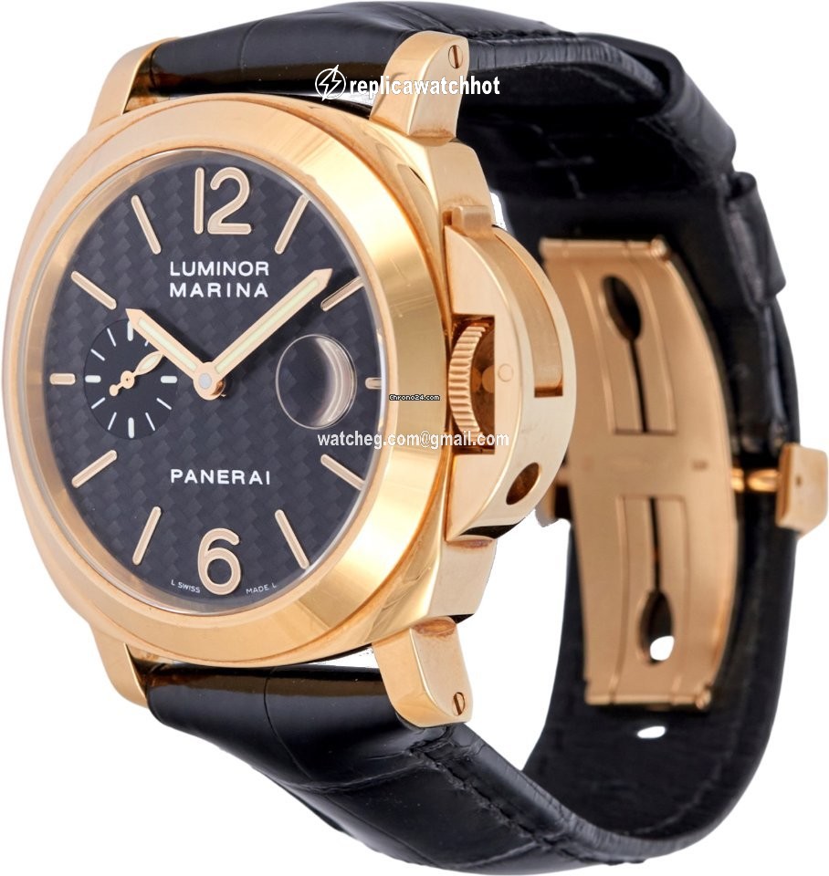 Panerai Luminor Marina Automatic Mens watch Unisex Automatic Yellow gold PAM 00140 2