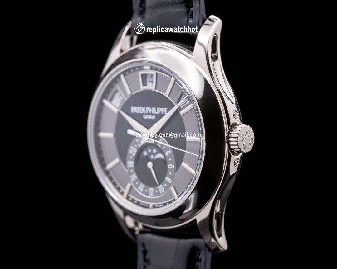 Patek Philippe Annual Calendar Mens watch Unisex Automatic White gold 5205G-010 2