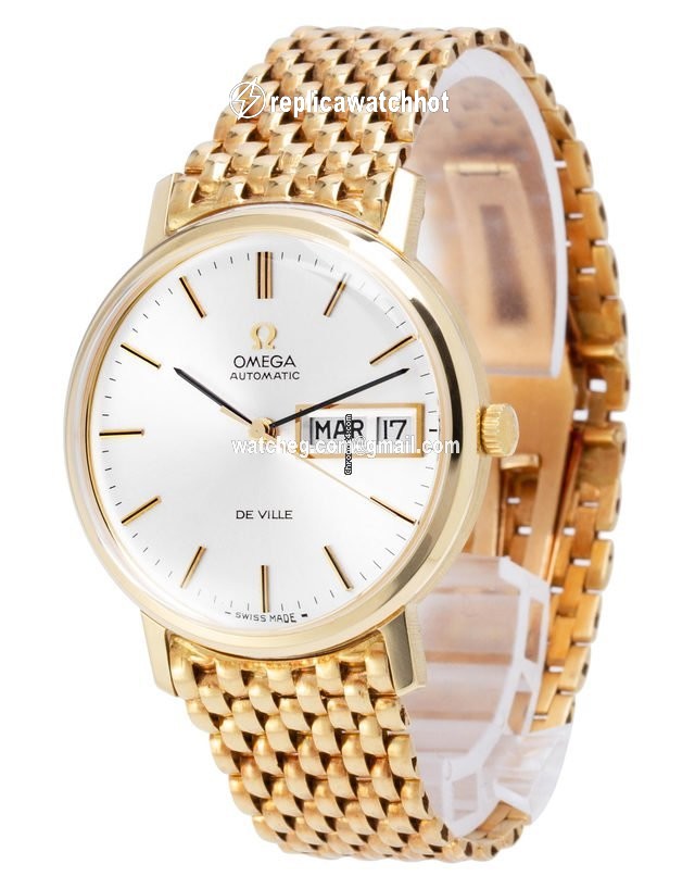 Omega De Ville Mens watch Unisex Automatic Yellow gold 162.0059 2