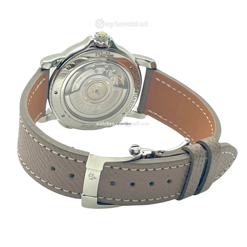 Ulysse Nardin Dual Time Womens watch Automatic Steel 243-22 30-09 2
