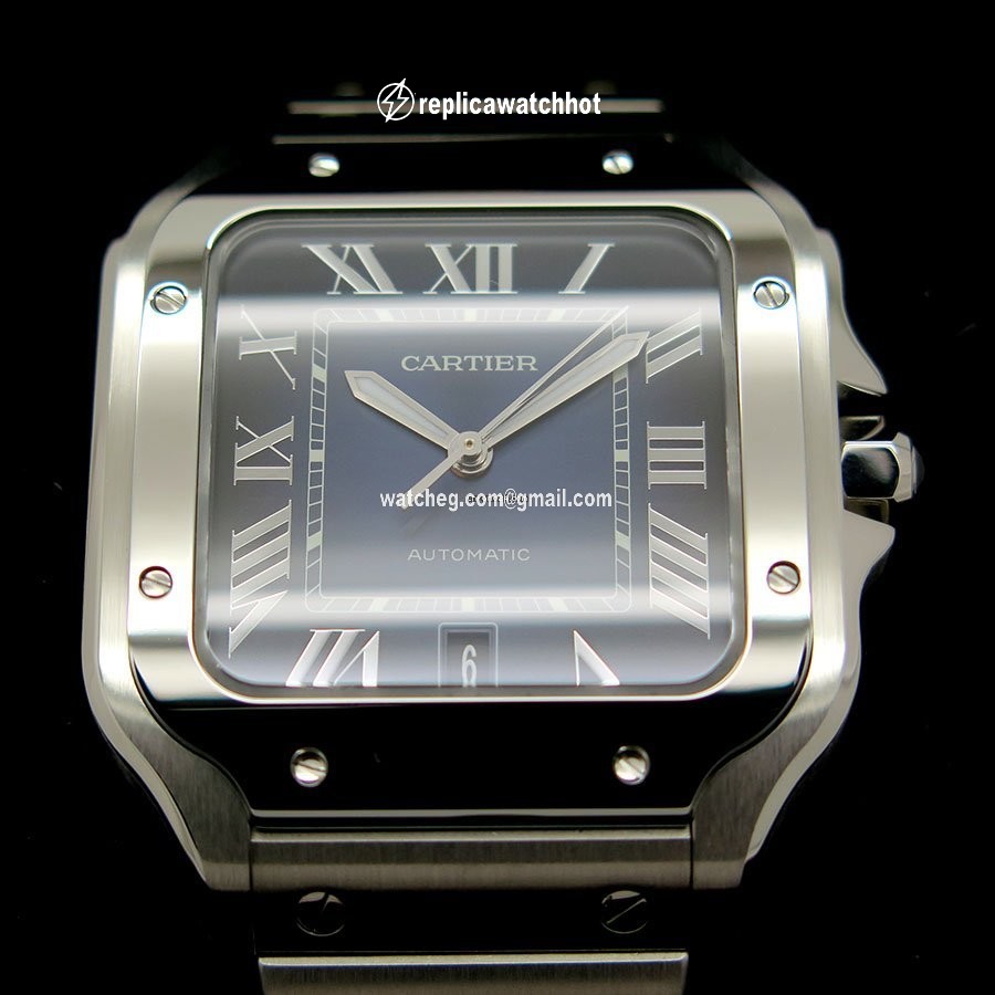 Cartier Santos Mens watch Unisex Automatic Steel WSSA0013 2