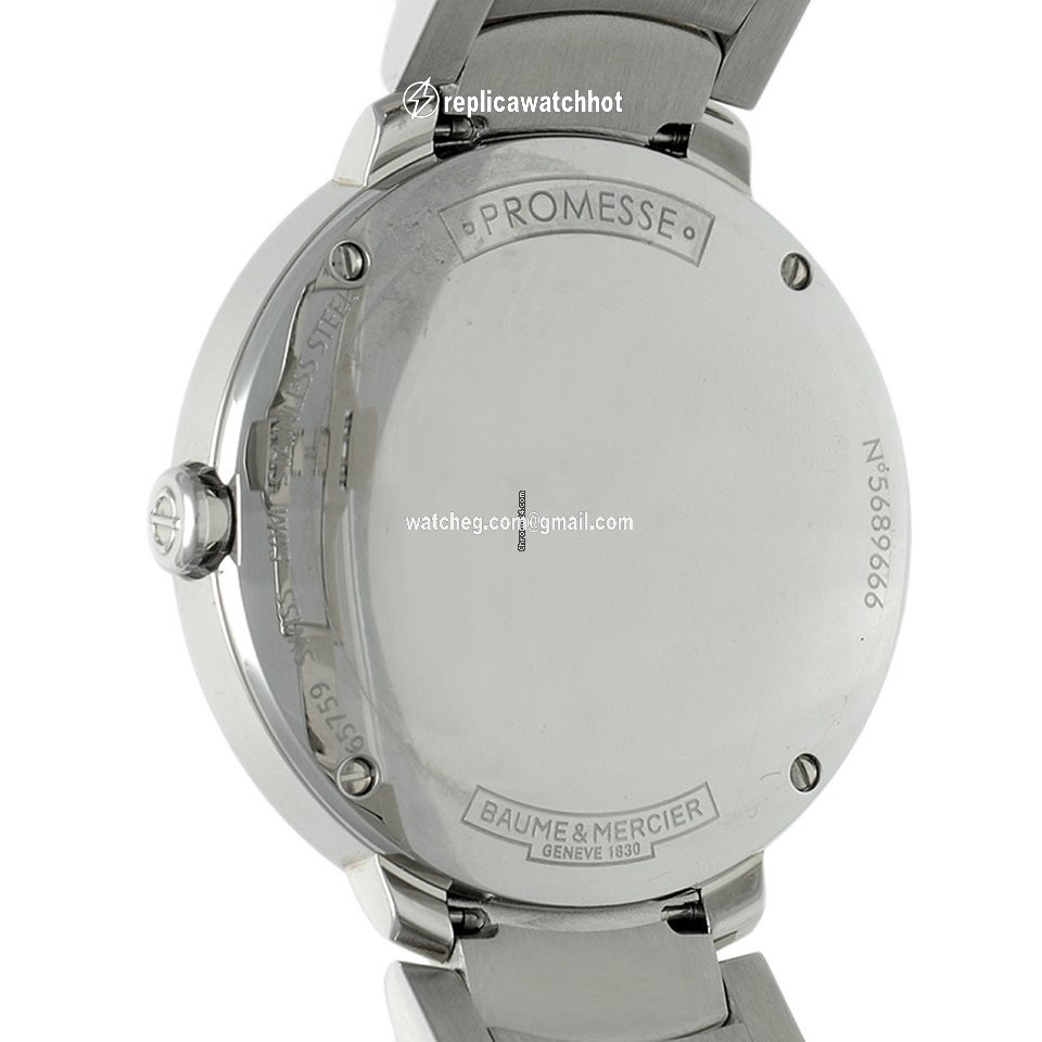 Baume & Mercier Promesse Womens watch Quartz Steel MOA10199 2