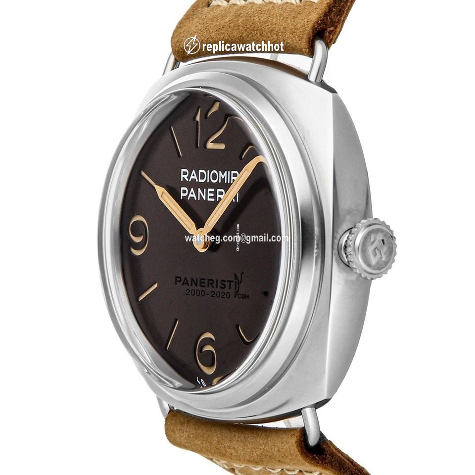 Panerai Mens watch Unisex Manual winding Steel PAM02020 2