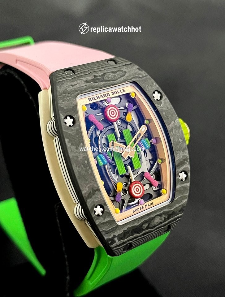 Richard Mille RM 07 Mens watch Unisex Automatic Carbon RM 07-03 2