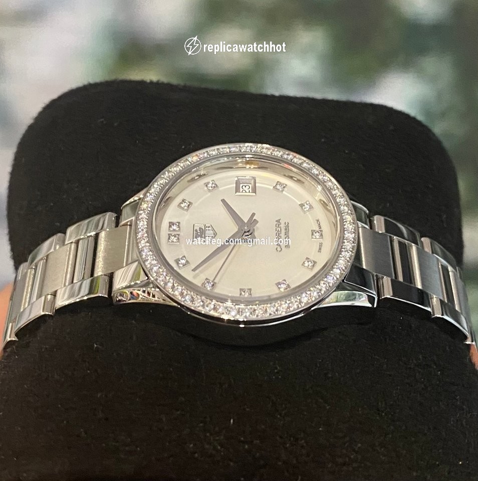 TAG Heuer Carrera Lady Womens watch Automatic Steel WAR2415.BA0776 2