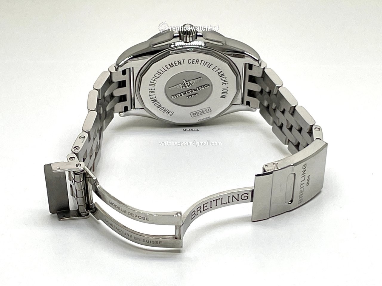 Breitling Galactic Unitime Automatic Steel WB3510U4 2