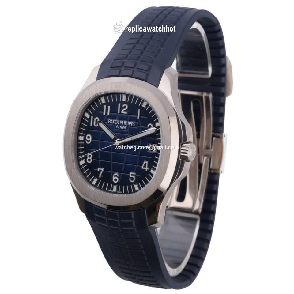 Patek Philippe Aquanaut Mens watch Unisex Automatic White gold 5168G-001 2