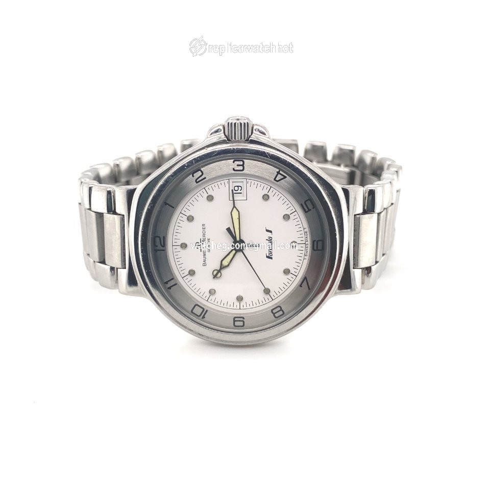 Baume & Mercier Mens watch Unisex Quartz Steel MV04FO26 2
