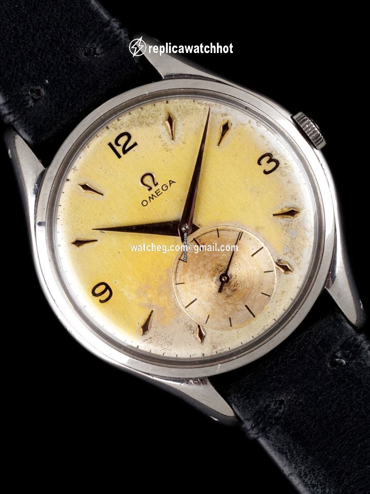 Omega Mens watch Unisex Manual winding Steel 2505-13 2