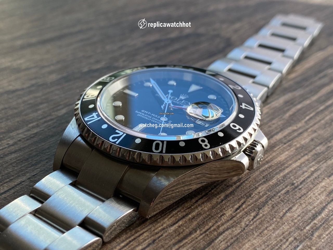 Rolex GMT-Master II Mens watch Unisex Steel Automatic 16710LN 2