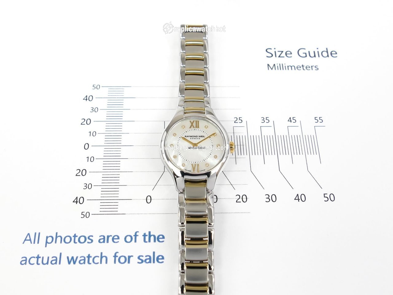 Raymond Weil Noemia Womens watch Quartz Steel 5124-STP-00985 2