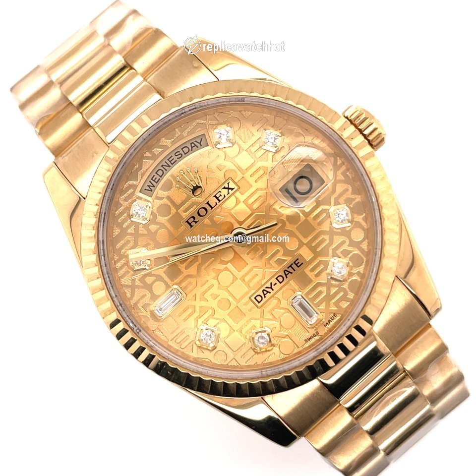 Rolex Day-Date 36 Mens watch Unisex Yellow gold Automatic 118338 2