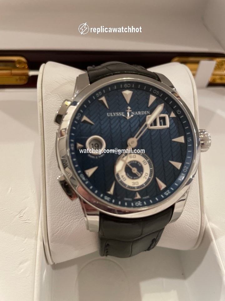 Ulysse Nardin Dual Time Mens watch Unisex Automatic Steel 3343-126LE 93 2