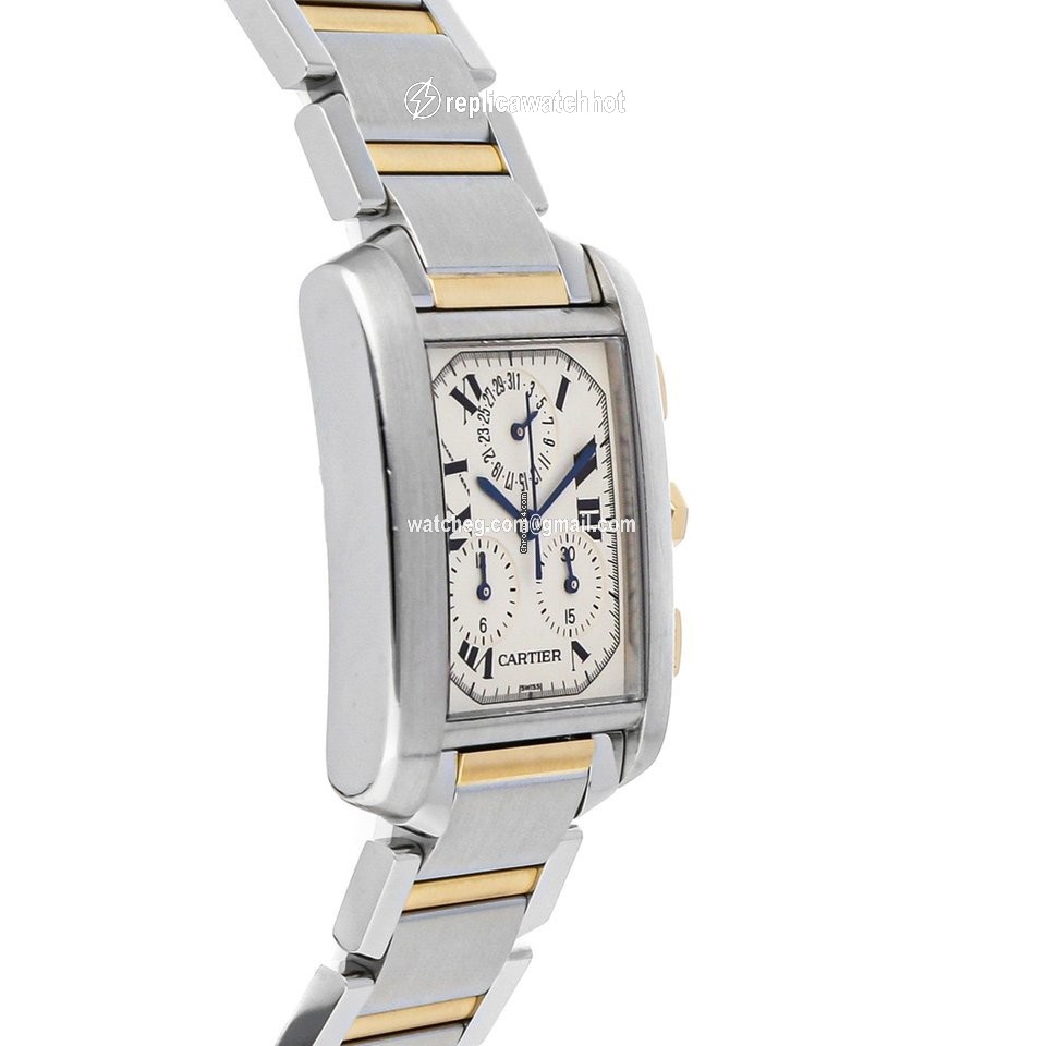Cartier Tank Francaise Womens watch Quartz Steel W51004Q4 2