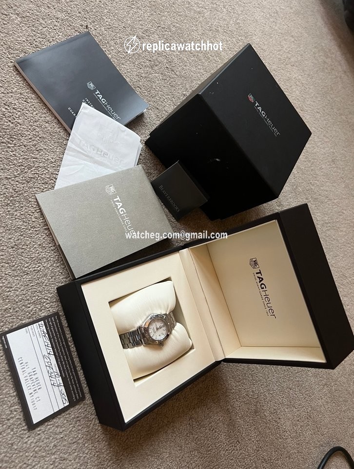 TAG Heuer Aquaracer Lady Womens watch Quartz Steel WAF1414.BA0823 2