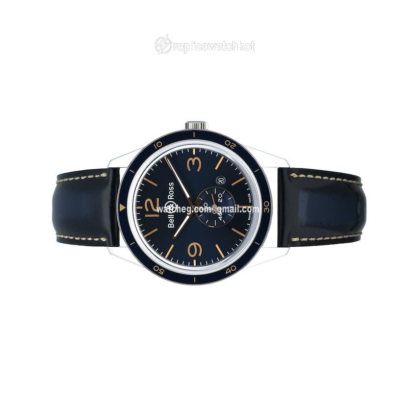 Bell & Ross Vintage Mens watch Unisex Automatic Steel BR123-95-SC 2