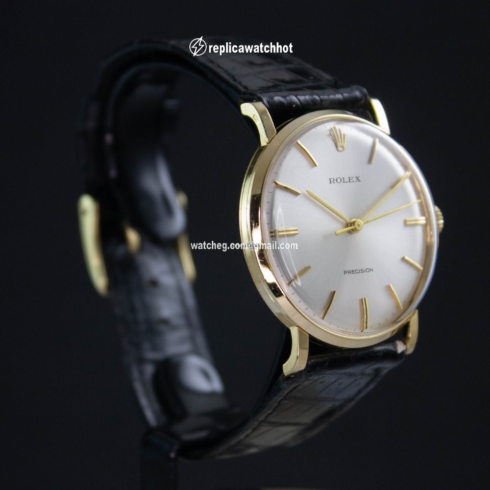 Rolex Oyster Precision Mens watch Unisex Yellow gold Manual winding 9659 2