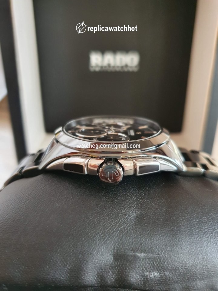 Rado HyperChrome Chronograph Mens watch Unisex Automatic Ceramic R32275152 or 01.650.0275.3.015 2