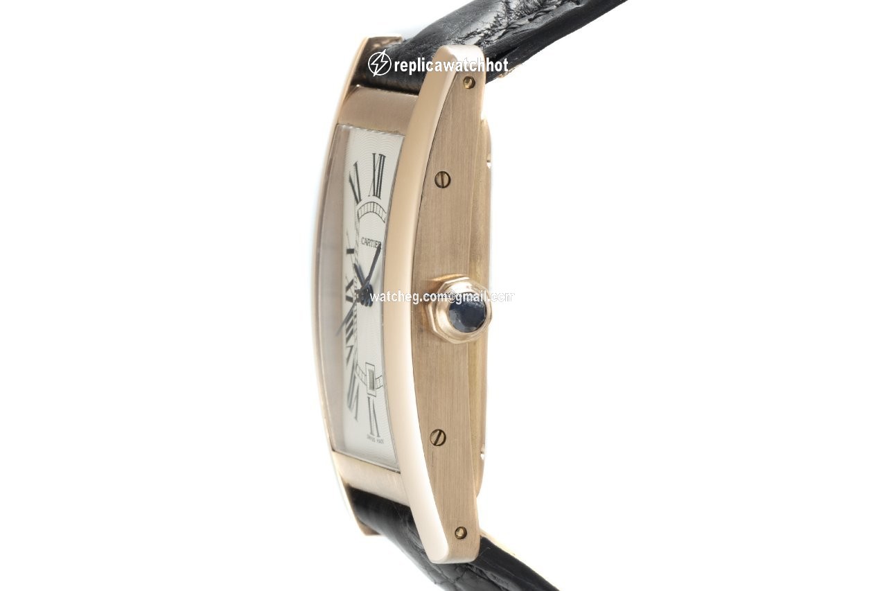 Cartier Tank Americaine Mens watch Unisex Automatic Red gold W2620030 2