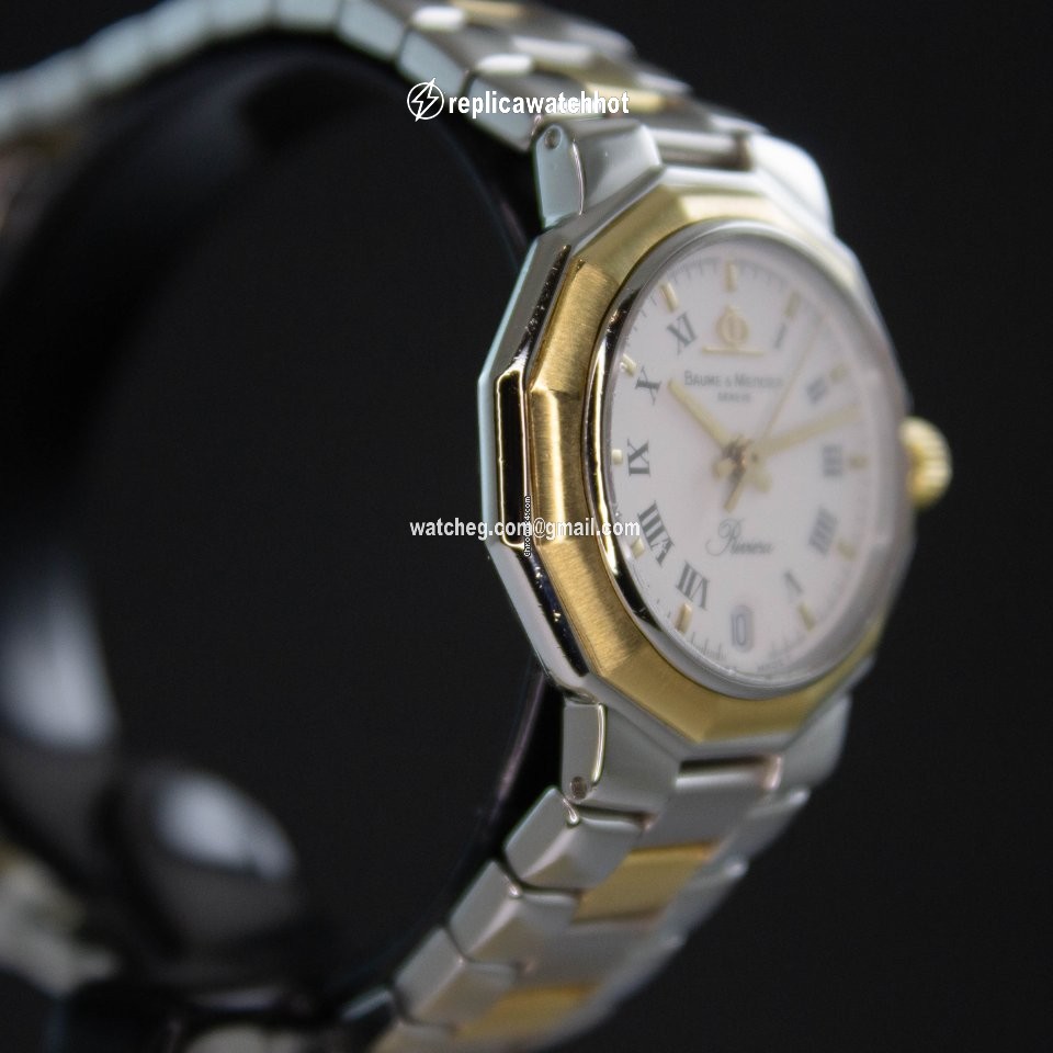 Baume & Mercier Riviera Mens watch Unisex Automatic Gold Steel 5231.3 2