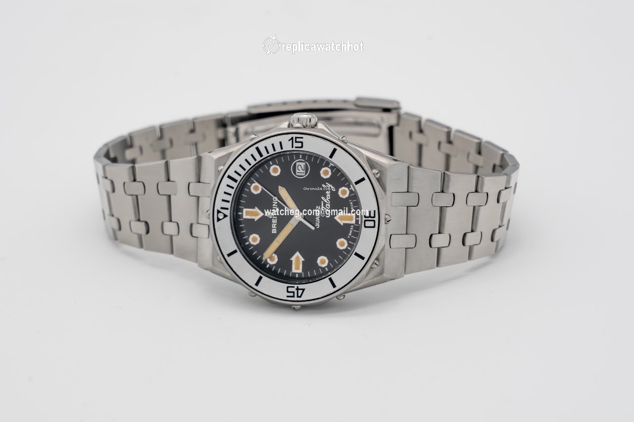 Breitling Mens watch Unisex Quartz Steel 80770N 2