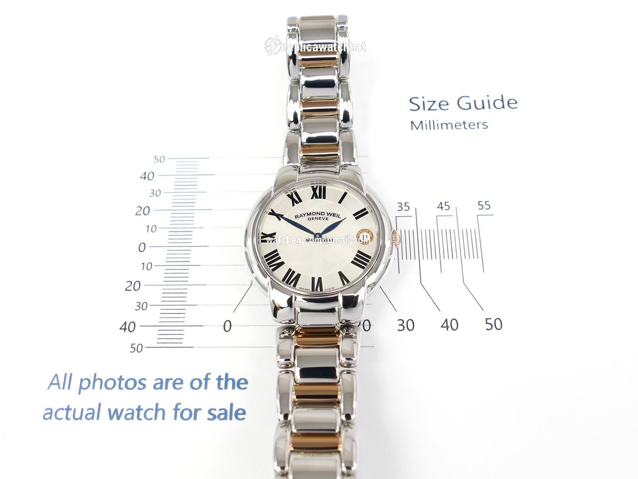 Raymond Weil Jasmine Womens watch Quartz Steel 5235-S5-01659 2
