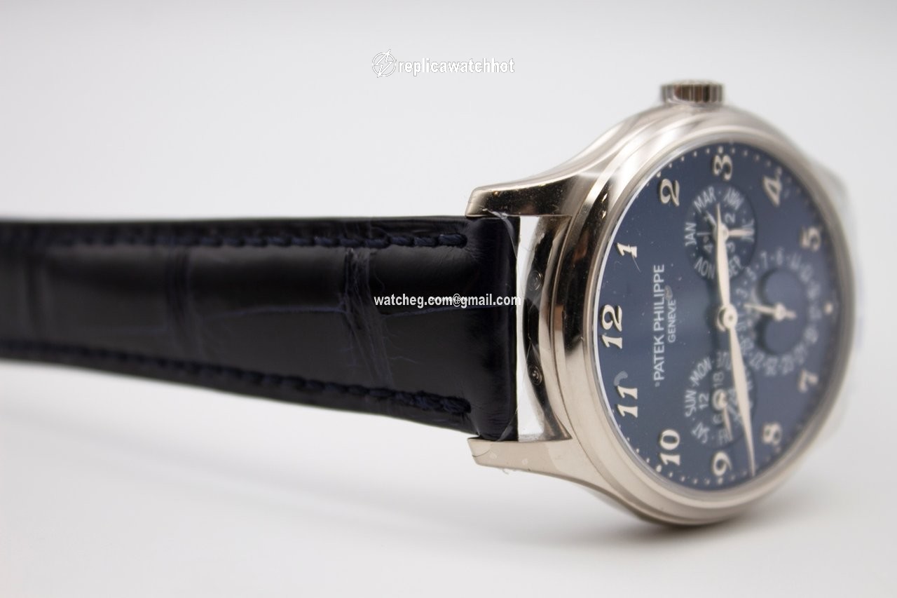 Patek Philippe Perpetual Calendar Mens watch Unisex Automatic White gold 5327G-001 2