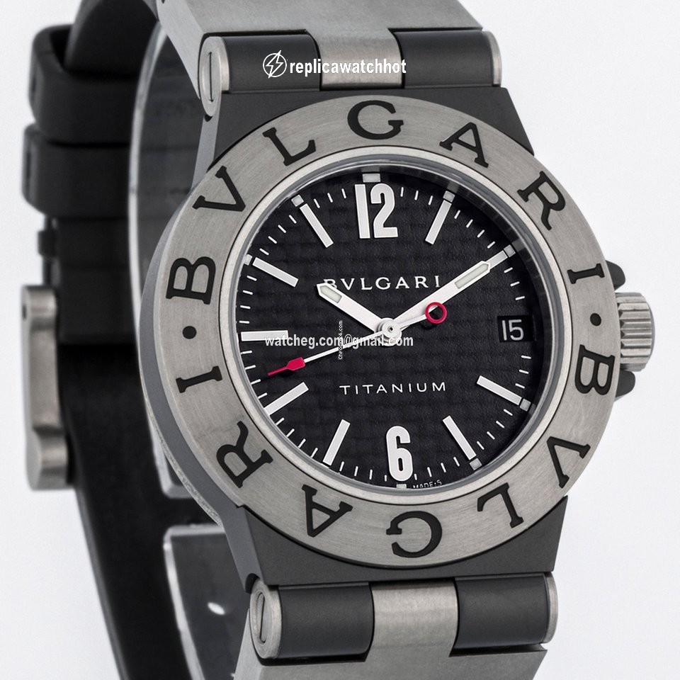 Bulgari Diagono Quartz Titanium TI 32 TA 2