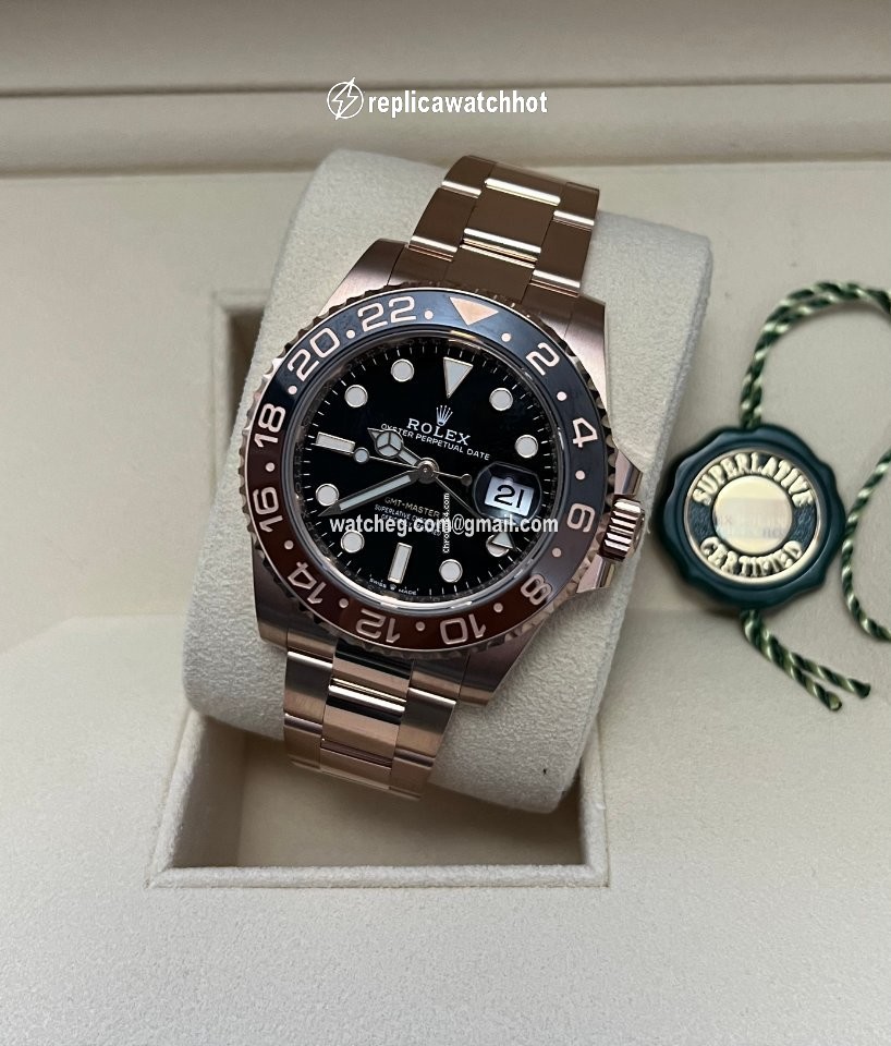 Rolex GMT-Master II Mens watch Unisex Rose gold Automatic 126715CHNR-0001 2