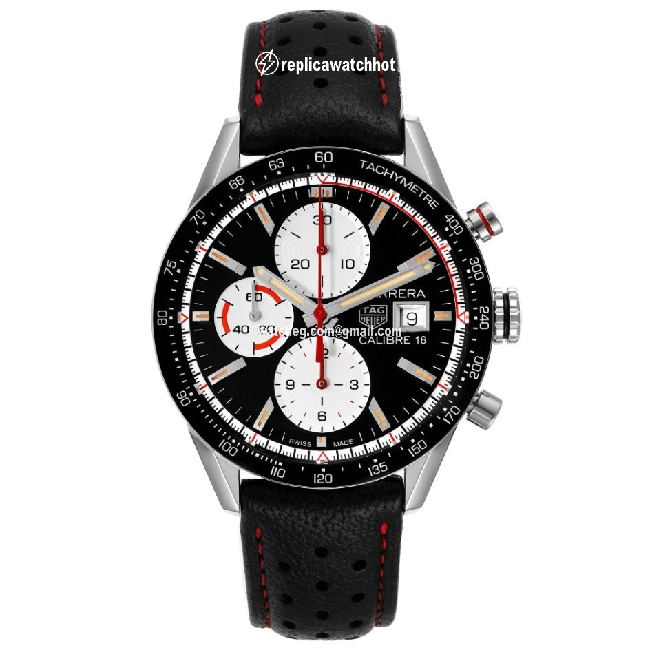 TAG Heuer Carrera Calibre 16 Mens watch Unisex Automatic Steel CV201AP.FC6429 2