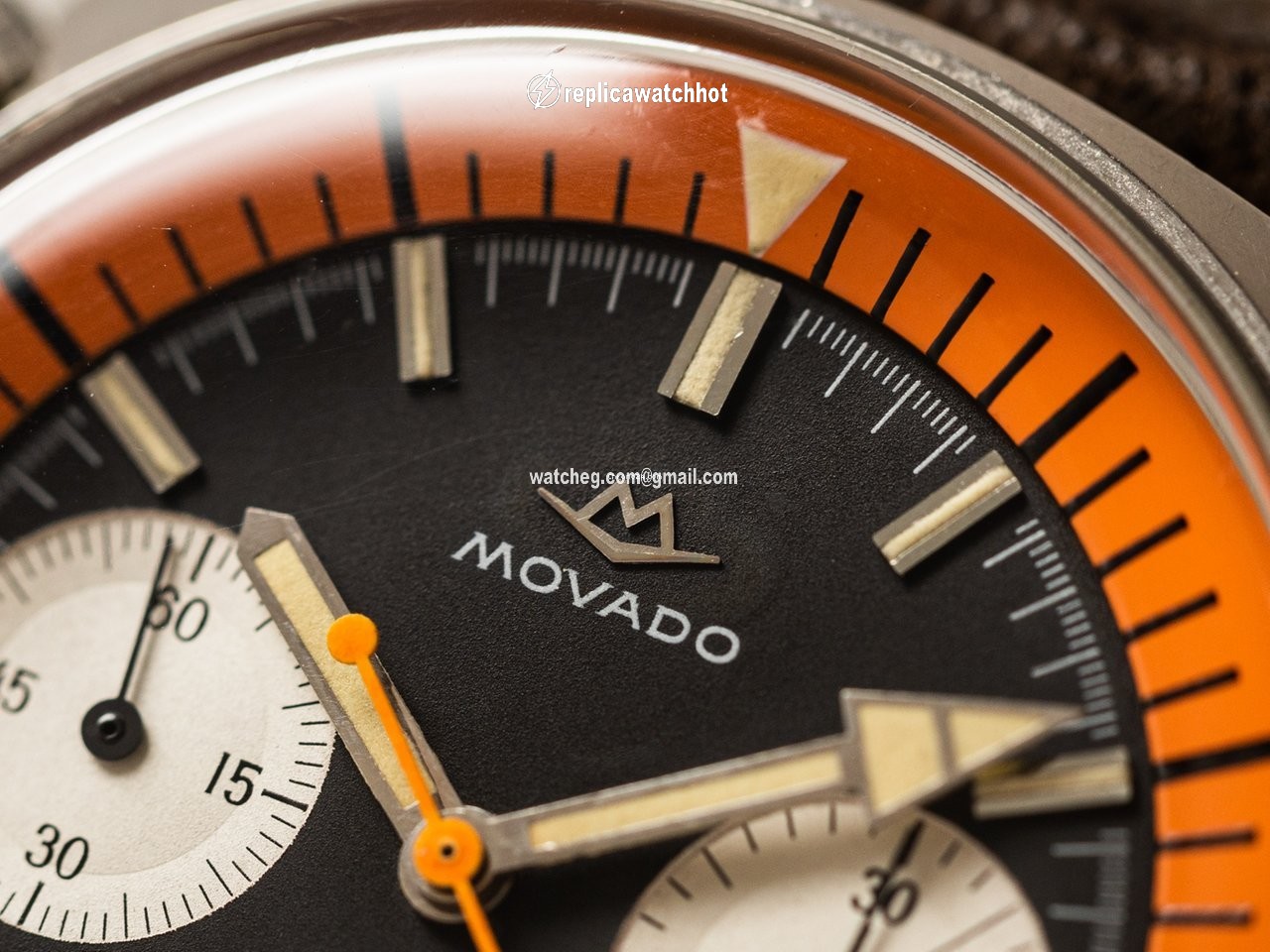 Movado Mens watch Unisex Manual winding Steel 128 2