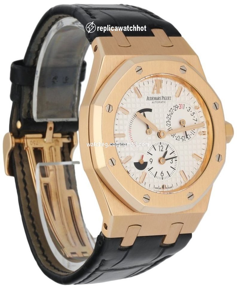 Audemars Piguet Royal Oak Dual Time Mens watch Unisex Automatic Rose gold 26120OR 2