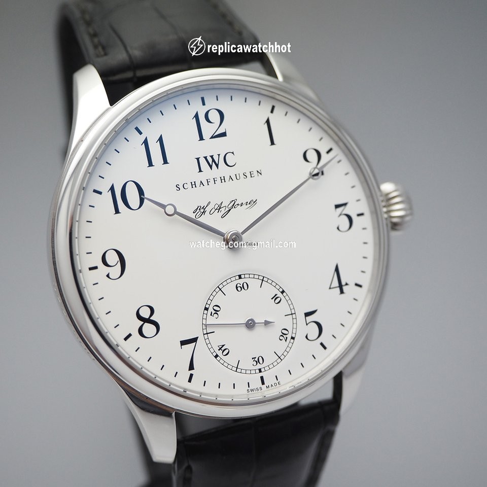 IWC Portuguese Hand-Wound Manual winding Platinum IW5442-02 2