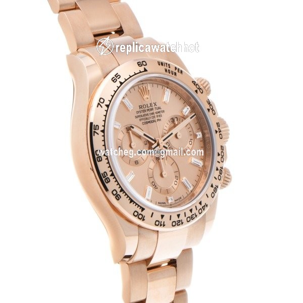 Rolex Daytona Rose gold Automatic 116505A 2